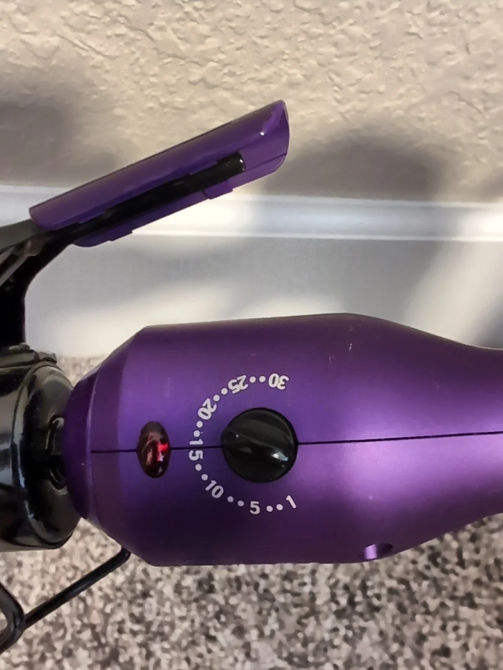 Revlon Purple Large Barrel Curling Iron